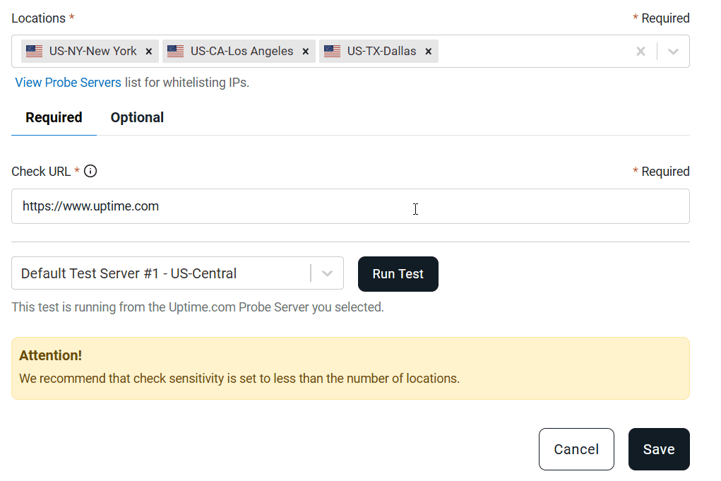 select-location-run-test.gif