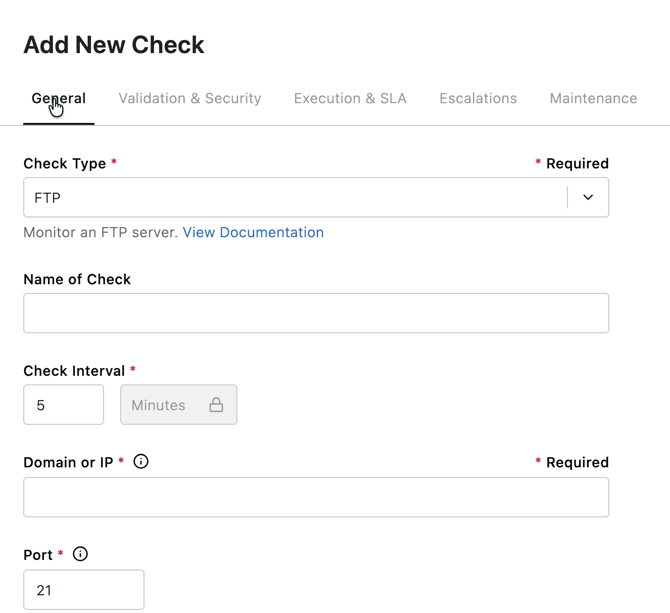 How to configure FTPS Check