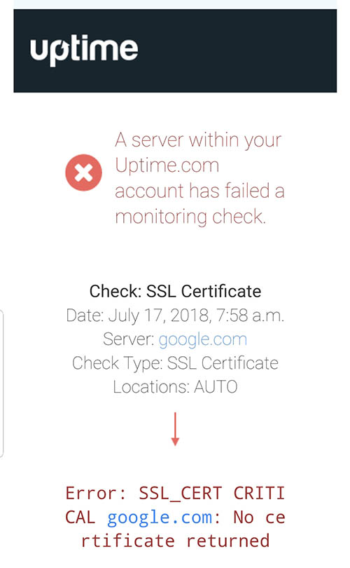 SSL Certificate Expiry Check Basics Uptime com