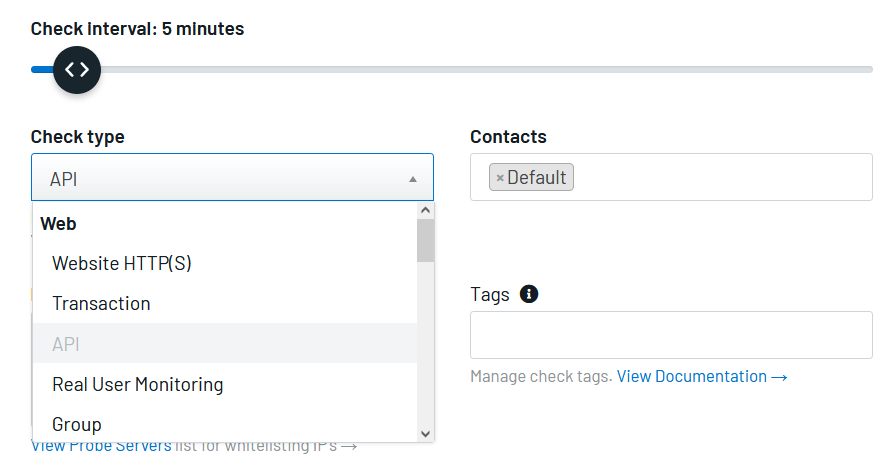 API Check Basics – Uptime.com
